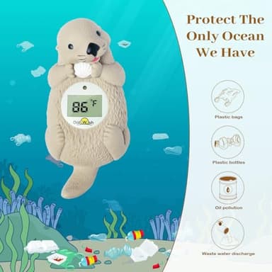 Baby Bath Thermometer for Infants Digtal Baby Water Thermometer for Bathtub Temperature Measure,Safty Kids Bath Floating Toy - Image 7