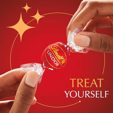 Lindt LINDOR Milk Chocolate Candy Truffles, Halloween Candy, 25.4 oz., 60 Count - Image 6