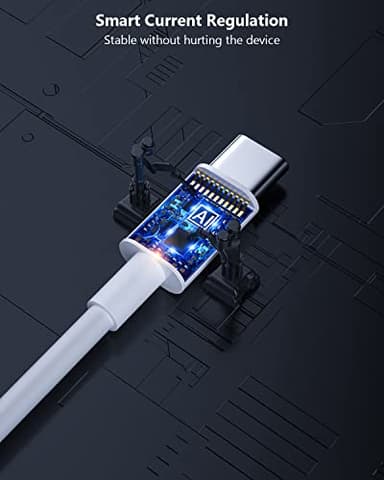 10FT Fast iPad Charger, iPad Pro Charger Cord [2Pack] 10FT USBC to USB C Cable iPad Cord 20W USB C Charger iPad Charging Block for iPad 10,iPad Mini 6,iPad Air 5/4,iPad Pro 12.9/11 inch 2020/2021/2022 - Image 3
