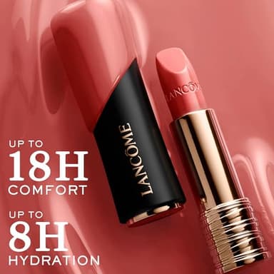 Lancôme L'Absolu Rouge Hydrating Cream Lipstick - Smudge-Resistant & Luminous Finish - Up To 18HR Comfort - 355 Rose Cocktail - Image 5