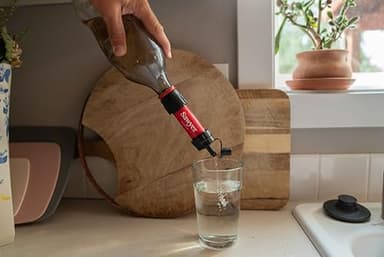 Sawyer Products SP1204 Mini Water Filtration System, Filter and Cleaning Plunger only, 4-Pack, Red - Image 7