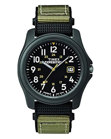 Timex Men's T42571 Expedition Camper Gray Nylon Strap Watch - Image 1