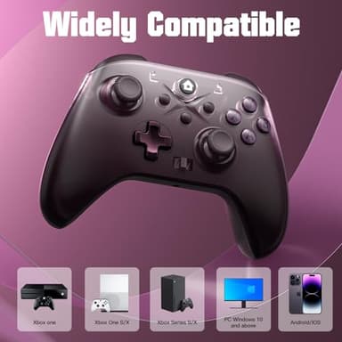 Dinosoo Wireless Controller for Xbox Series X/S/Xbox One, PC, Dual Vibration TURBO Function Headphone Jack Macro Function Phantom Magenta - Upgrading with a PC before connecting to Xbox - Image 3
