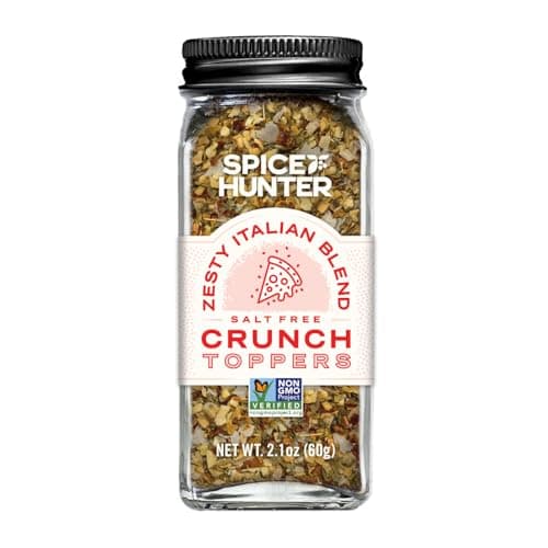 The Spice Hunter Crunch Toppers (Zesty Italian, 2.1 Ounce Jar)