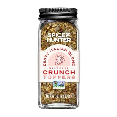 The Spice Hunter Crunch Toppers (Zesty Italian, 2.1 Ounce Jar)