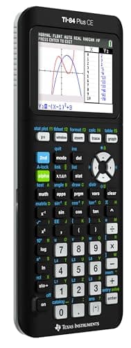 Texas Instruments TI-84 Plus CE Color Graphing Calculator, Black - Image 3