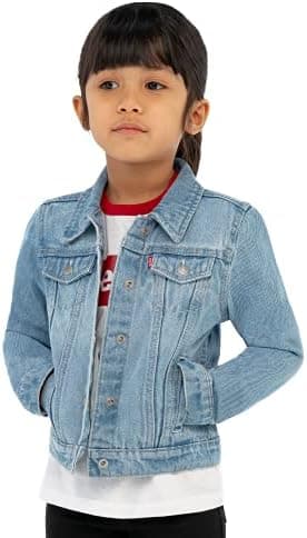 Levi's Girls' Denim Trucker Jacket - Image 4