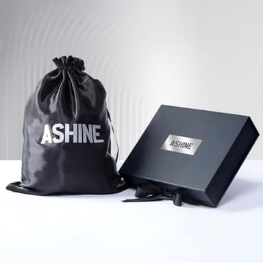 ASHINE Human Hair Bundles Body Wave Straight, Unprocessed Cambodian Raw Hair Bundles for Women Natural Black 18 20 22 Inch, Keep Soft and Silky After Multiple Washes - Image 8