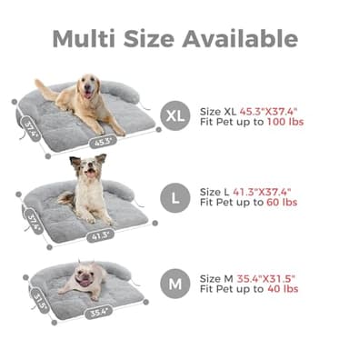 MUTTROS Small Dog Bed, Dog Bed Couch Cover, Washable Calming Dog Bed, Dog Beds for Small Dogs,Perfect for Small, Medium and Large Dogs and Cats - Image 5