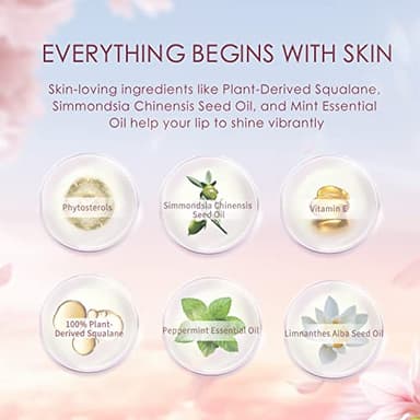 CATKIN Lip Balm Tinted Color Changing Lipstick Ultra Hydrating Lip Moistrurizer Lip Care with Vitamin E Nourishing For Cracked & Dry Lips 0.12 oz C04 Rainbow - Image 5