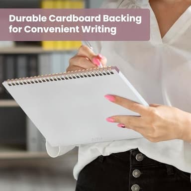 Weekly To Do List Notepad with 52 Undated Sheets（8.5"×11"）- Undated Weekly Planner Notepad for Office Desk Accessories and Supplies - Midnight Lilac - Image 6