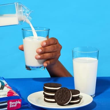 OREO Double Stuf Chocolate Sandwich Cookies, Family Size, 3 Packs - Image 10