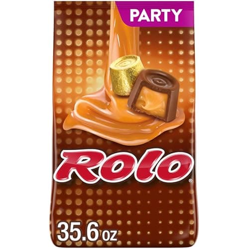 ROLO Rich Chocolate Caramels Candy Party Pack, 35.6 oz - Image 1