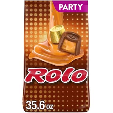 ROLO Rich Chocolate Caramels Candy Party Pack, 35.6 oz - Image 1