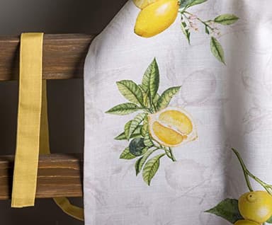 Maison d' Hermine Apron for women with Pocket 100% Cotton 27.50"x31.50" 1 Piece Adjustable Neck Strap & long ties Apron Men, Chef, Wedding, Cooking, Gardening, Server Spring/Summer (Limoncello) - Image 9