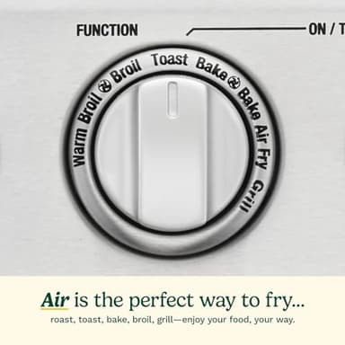 Cuisinart Air Fryer Toaster Oven with Grill, 1800W 8-1 Air Fryer Oven with Bake, Convection Bake, Grill, Broil and Warm Options, Large Capacity, 60-Minute Timer, TOA-70, Stainless Steel - Image 6