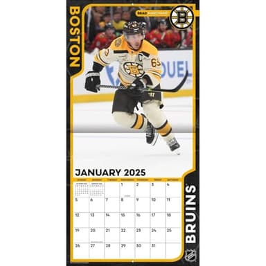 TURNER SPORTS Boston Bruins 2025 Mini Wall Calendar (25998040583) - Image 4