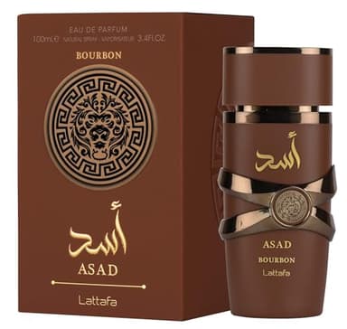 Lattafa Asad Bourbon for Unisex Eau de Parfum Spray, 3.4 Ounce / 100 ml - Image 2