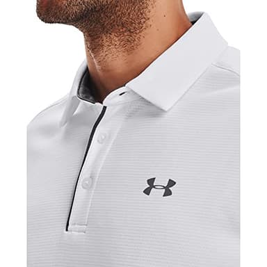 Under Armour Men's UA Tech Polo LG White - Image 3
