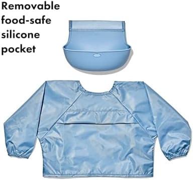 OXO Tot Sleeved Roll-Up Bib - Image 4