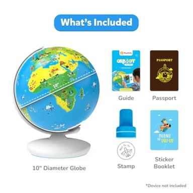 PlayShifu Globe for Children – Orboot Earth: Interactive Kids Globe with 1000+ Facts on Animals, Places & Monuments | Tech-Powered Learning Toy & STEM Gift for Kids Ages 4–10 - Image 4