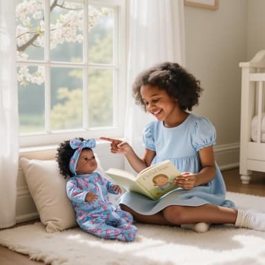 BABESIDE Lifelike Reborn Black Girl- 18-Inch Realistic Newborn Real Life Baby Dolls with Clothes and Toy Gift for Kids Age 3+ - Image 8