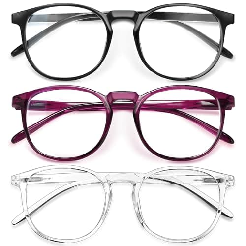 IBOANN Iconic Blue Light Glasses for Woman - Computer Glasses up to 99% Blue Light Blocking - Anti Eyestrain & UV Glare - Image 1