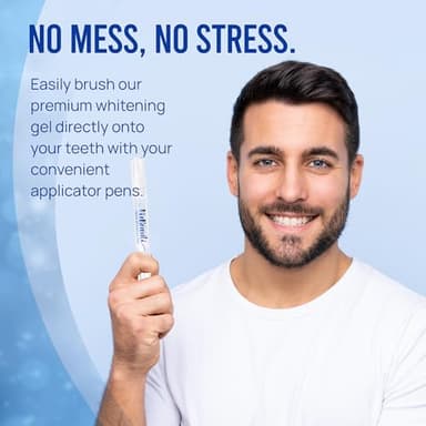 VieBeauti Teeth Whitening Pen (3 Pcs), 30+ Uses, Effective, Painless, No Sensitivity, Travel-Friendly, Easy to Use, Beautiful White Smile, Mint Flavor - Image 6