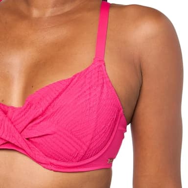 Fantasie Ottawa Wrap Full Cup Bikini Top 40E, Freesia - Image 3