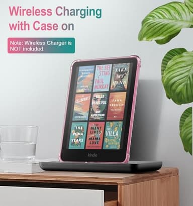 MoKo Case for All-New 7" Kindle Paperwhite (12th Generation-2024) and Kindle Colorsoft Signature Edition 2024, Ultra Thin Clear Flexible Transparent TPU Skin Bumper Back Cover Shell, Clear - Image 5