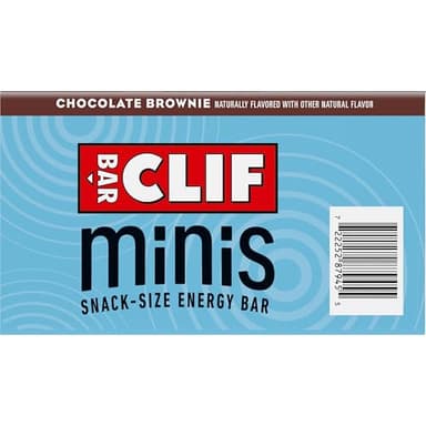 CLIF BAR Minis - Chocolate Brownie Flavor - Made with Organic Oats - 4g Protein - Non-GMO - Plant Based - Snack-Size Energy Bars - 0.99 oz. (20 Pack) - Image 15