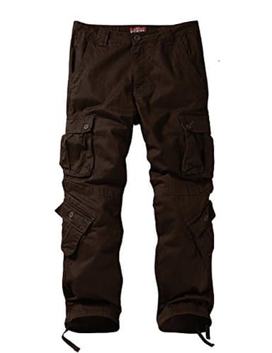 Match Men's Wild Cargo Pants(Brown,32) - Image 3