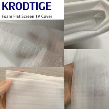2 Pack Foam Flat Screen TV Cover for TV Protection During Storage, Moving, or Renovation,Fits Up to 55"L x 32"W Flat Screen TV(Fits TV Screens up to 55") - Image 9