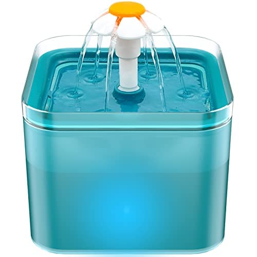 Cat Water Fountain: Cat Fountain - Water Fountains for Cats Indoor - 67oz/2L Cat Fountains for Drinking - Pet Water Fountain - Ultra Silent - Cat Drinking Fountain for Small Dogs - AONBOY - Image 1