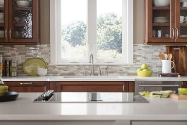 Moen 87042SRS Edison Spot Resist Stainless One-Handle High Arc 4-hole Kitchen Faucet with Side Sprayer and Soap Dispenser - Image 8