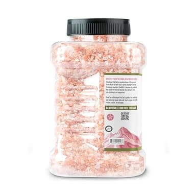 Good Tierra Himalayan Pink Salt in Jar - Coarse, 2.5 lb - Ideal for Bath Salt, Table Salt Grinders, and Spice Jars - Image 2