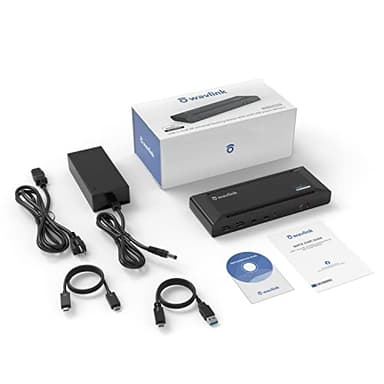 WAVLINK Universal USB C Laptop Docking Station Dual Monitors 5K/4K@60Hz with 65W Host Charging for Thunderbolt 4/3, USB-C Windows, Mac, Chrome, Ubuntu 20.04,22.04(2HDMI, 2DP, 6USB 3.0, 1Gbps Ethernet - Image 8