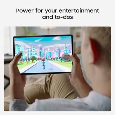 SAMSUNG Galaxy Tab S10 FE+ 13.1” 128GB WiFi Android Tablet, Large Display, Long Battery Life, Exynos 1580 Processor, IP68, Water-Resistant, 90 Hz Refresh, S Pen for Note-Taking, US Version, Silver - Image 6