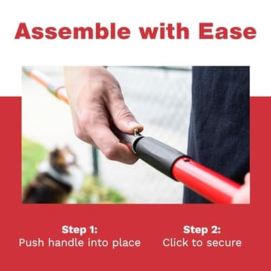 Pawler Pooper Scooper for Large Dogs, Small Dogs and Horses, Metal Poop Scooper Set with Long Handle Rake, Spade and Tray for Yard, Grass, Dirt or Gravel, Heavy Duty Aluminum Poop Picker Upper - Image 6