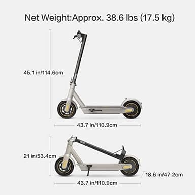 Segway Ninebot MAX G30LP Electric Kick Scooter, Up to 24.9 Miles Long-Range, 18.6 mph Top Speed, Lightweight and Foldable, UL-2272 Certified - Image 8