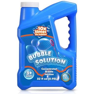 SUGFUT Bubble Solution Refills 32 OZ Concentrate Bubbles for Bubble Machine,Bubble Gun,Bubble Wands - Bubble Refill Solution,Bubble Machine Solution,Giant Bubble Solution - Image 1