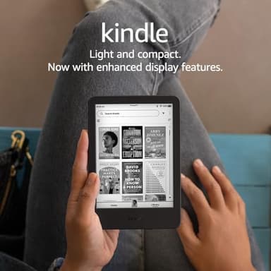 Amazon Kindle 16 GB (newest model) - Lightest and most compact Kindle, now with faster page turns, and higher contrast ratio, for an enhanced reading experience - Without Lockscreen Ads - Black - Image 8
