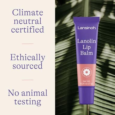 Lansinoh Lanolin Lip Balm, 4 Pack, 0.25 oz Each, Ultra-Moisturizing Lip Care with Natural Lanolin for Dry, Chapped Lips - Image 6
