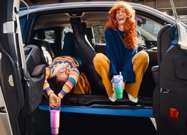 Meoky 40 oz Tumbler with Handle and Straw, Insulated Water Bottle, Stainless Steel Travel Mug, Keeps Cold for 34 Hours, 100% Leak Proof, Fits in Car Cup Holder (Carnival) - Image 8