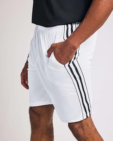 Real Essentials 5 Pack: Men’s 9" Mesh Shorts – Athletic Gym, Workout, Basketball, Running, Casual Lounge Activewear Pockets, Set 6,XL - Image 5