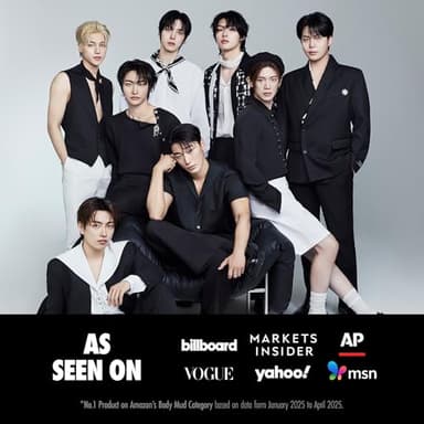 BRMUD Relief Mud Mask | Cardi B Mud Mask - Body Mud Hydrating & Moisturizing Deep Pore Cleanser Face & Body Mask w/ 91.8% Nature-Derived Ingredients - K Beauty Body Mud (3.72 fl oz) - Image 3