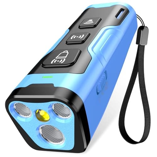 YUYQA Dog Bark Deterrent Device- 3X Ultrasonic Anti Barking,6 Training Modes 23 FT Range–Barks No More Indoors Outdoors Behavior Correct Rechargeable,Compact,Safe, Humane Training for Dogs - Image 1