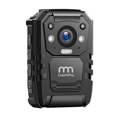 1296P HD Police Body Camera,64G Memory,CammPro I826 Premium Portable Body Camera,Waterproof Body-Worn Camera,Night Vision,GPS for Law Enforcement Recorder,Security Guards,Personal Use1 - Image 1