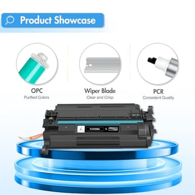 58A Toner Cartridge Black CF258A Compatible Replacement for HP 58A CF258A 58X CF258X M428fdw with Chip for HP Laserjet Pro MFP M428fdn M428dw Pro M404n M404dn M404dw M404 M428 Printer Ink 2 Pack - Image 7