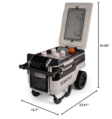 Igloo Trailmate Journey 70 Qt Cooler, Bone - Image 11